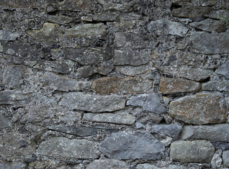 Blackened Stone Texture Exterior Surface Wallpaper backdrop