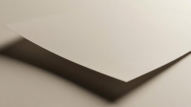 white paper on a wooden background