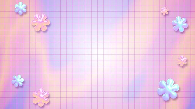 Soft Neon Liquid Motion Background