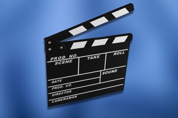 Obraz premium Classic retro Film Clapperboard, Cinema Symbol