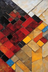 abstract background with squares