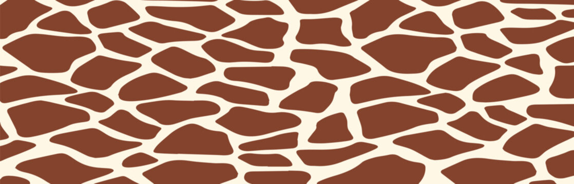 giraffe print vector