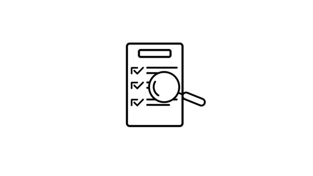 Invoice drawing of receipt with dollar sign and itemized lines. Minimalist black and white icon design with torn edge detail. Concept of retail, accounting, expenses