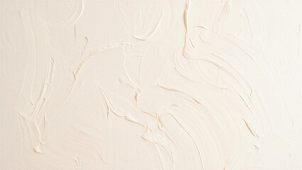 Creamy white textured background with elegant, swirling brush strokes