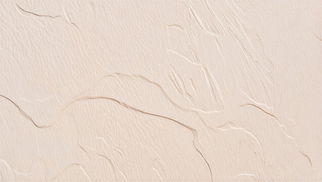 Pale pink textured sand dunes with wind patterns, abstract natural background