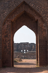 Bidar Fort, 15th century Bahmani architecture, historical religious and rich heritage site, Bidar, Karnataka, India.