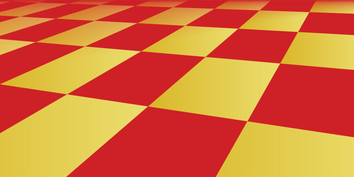 chess board pattern gold and red. seamless geometric pattern with triangles, red diamond checkerboard repeat pattern, replete image, design for fabric printing