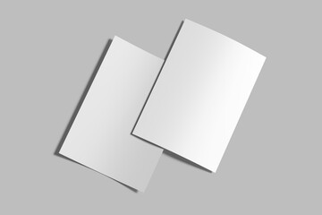 A4 Flyer Blank Mockup