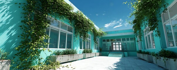 modern building in the city