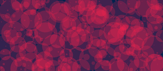 Abstract Red and Purple Bubbles Background. © Jazzy Photo
