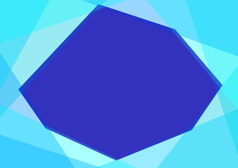 青いグラデーションの背景イラスト素材