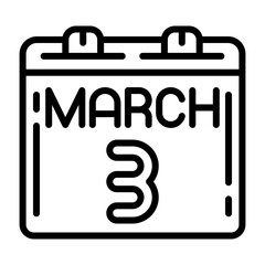 March 3 Icon Design
