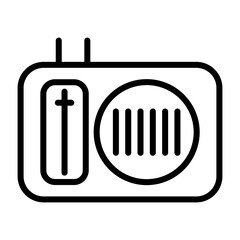 Radio Icon Design