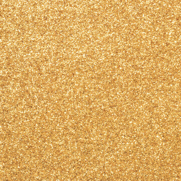 Gold glitter texture background for luxury, celebration, and festive design projects
