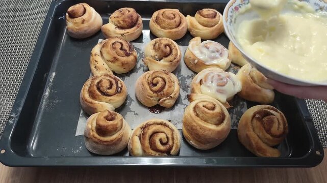 preparation of cinabon at home 