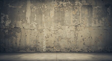 Fototapeta premium Grungy Texture: Weathered Concrete Wall Detail