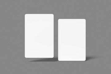 Fototapeta premium Realistic Playing Card Blank