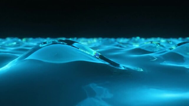 A close-up view of wavy water surface with ripples in a dark environment, captured in a video format as seen in 'video (959).mp4'