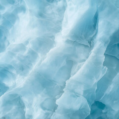 Obraz premium Abstract surface of blue glacier ice with ridges