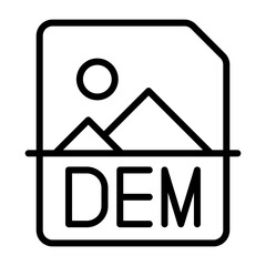 Dem Icon Design