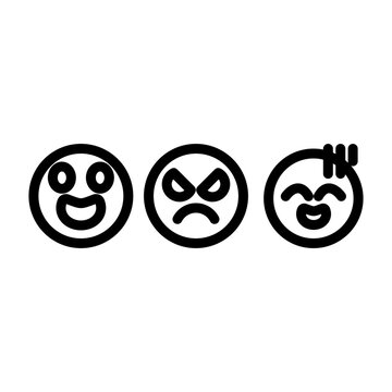 Basic Emotion Icon Design