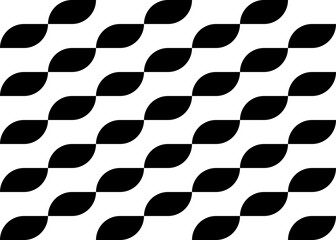 Geometric Leaf Pattern PNG Cutout Transparent Background