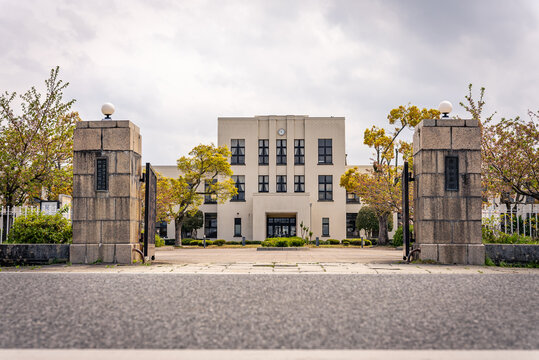 Toyosato Historic Elementary School, Shiga Japan