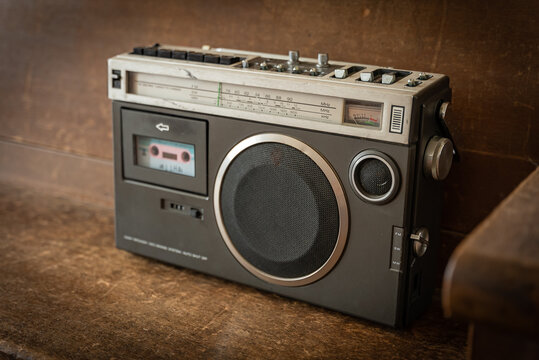 Retro Tape Player Boombox 