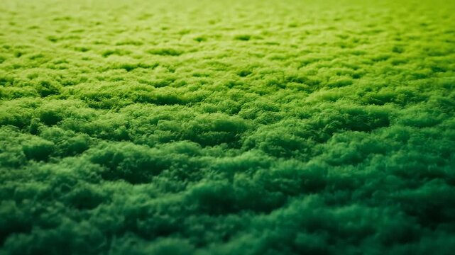 Abstract green gradient fluffy texture background for microstock use