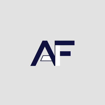 AF Logo Design Letters.