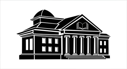 Building with columns and dome roof. © taufik