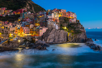 Manarola in sunset, Cinque Terre