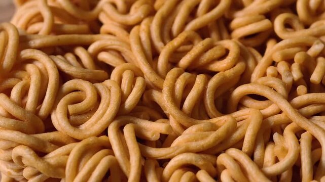 Close-up of instant noodles