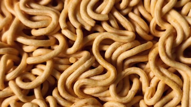Close-up of instant noodles
