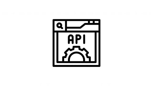 API animated icon
