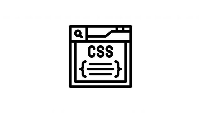 CSS animated icon