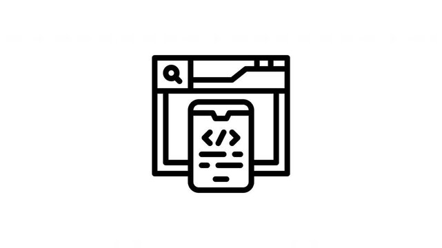 responsive animated icon
