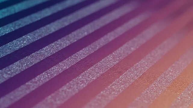 Vibrant striped pattern with a shimmering texture creates a dynamic abstract