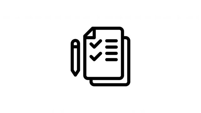task assignment animated icon