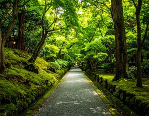 Obraz premium 日本の庭園