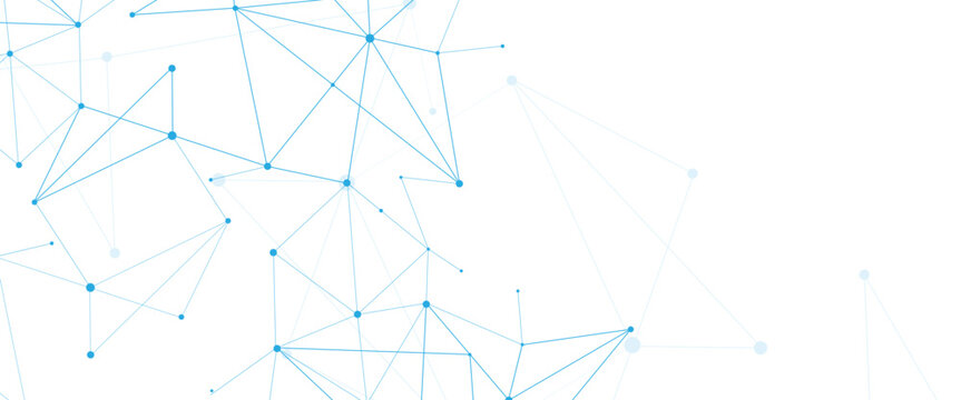 Vector digital futuristic technological with global connection with global  lines and dots abstract..