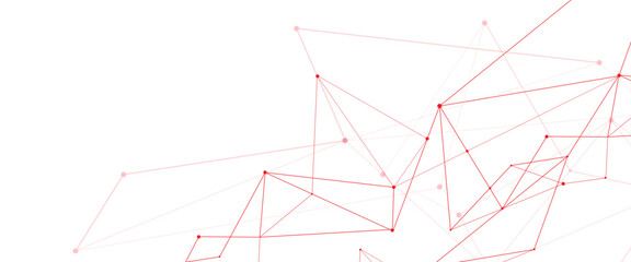 Vector digital futuristic technological with global connection with global  lines and dots abstract..