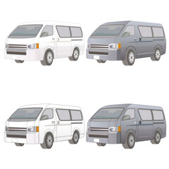 ワンボックスカーセット