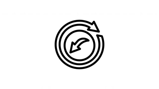 arrow animated icon