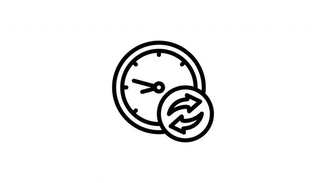 clock animated icon
