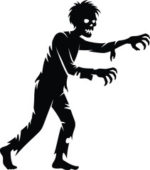 Fierce gorilla mascot vector illustration, strong ape character isolated on white background, 