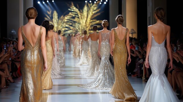 Haute couture runway show 