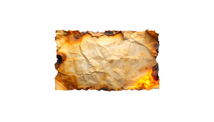 Obraz premium Torn paper surface, broken edges, on a background