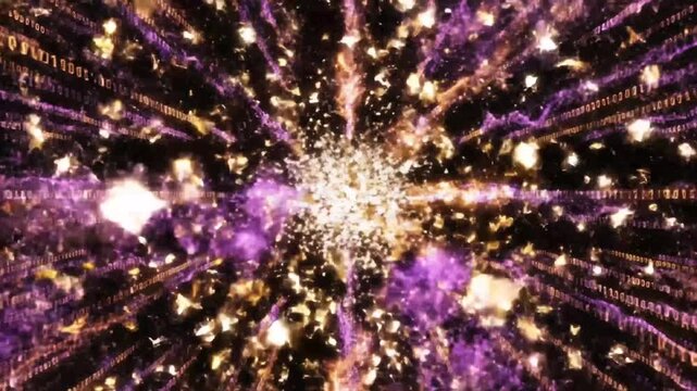 fiery flames border on black background, burning edges