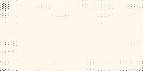 Eggshell-textured ecru gradient with a soft pastel beige backdrop. Contemporary dotted vector pattern, reminiscent of fine paper grain